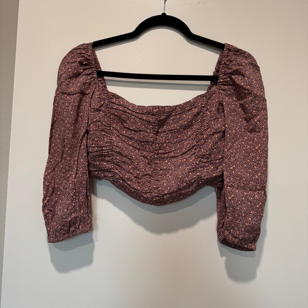 Wilfred Floral Crop Top
